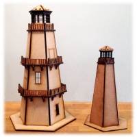 MDF Lighthouse Kits - Plain or Engraved