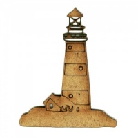 Lighthouse MDF Wood Shape Style 6