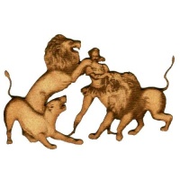 The Lion Tamer - MDF Wood Shape