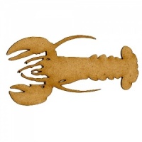 Lobster MDF Wood Shape Style 1