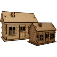 Log Cabin - MDF House Kit