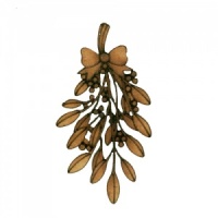 Mistletoe Sprig - MDF Wood Shape