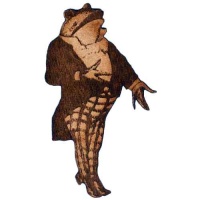 Mr Frog Serenades - MDF Wood Shape