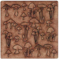 Mini Mushrooms & Toadstools - MDF Add On Sheet