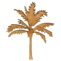 Palm Tree MDF Wood Shape