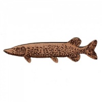 Pike MDF Fish Wood Shape