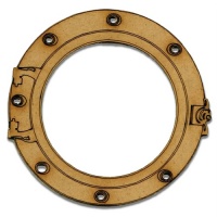 Ships Porthole MDF Wood Shape