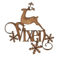 Vixen - Decorative MDF Wood Words