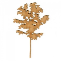 Tree Sapling MDF Wood Shape - Style 1