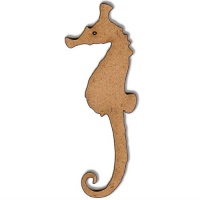 Seahorse MDF Wood Shape Style 2