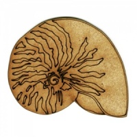 Nautilus Seashell - MDF Wood Shape