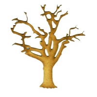 Skeleton Tree MDF Wood Shape - Style 2