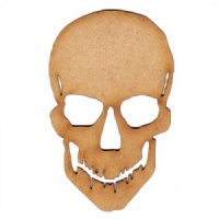 Skull MDF Wood Shape