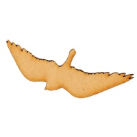 Soaring Songbird MDF Wood Bird Shape