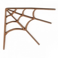 Spider Web - MDF Corner Wood Shape