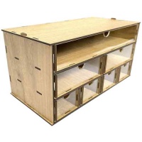 Stackable Storage Kit - Double - 7 Drawers