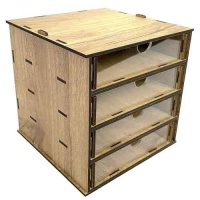 Stackable Storage Kit - Single - 4 Drawers