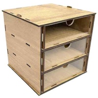 Stackable Storage Kit - Single - 3 Drawers