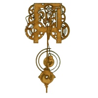 Steampunk Mechanical Clockworks Motif Style 27