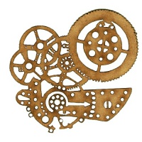 Steampunk Mechanical Clockworks Motif Style 30