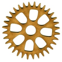 MDF and Birch Plywood Cogs - Style 10