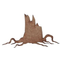 Tree Stump - MDF Wood Shape Style 1