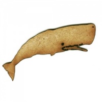 Sperm Whale MDF Wood Shape