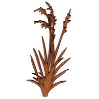 Wild Grass MDF Wood Shape - Style 3