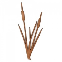 Bulrush Grass MDF Wood Shape - Style 1