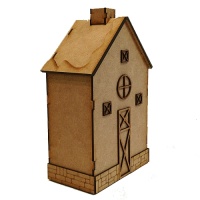 Winter Barn Style Townhouse - MDF House Kit