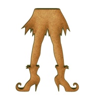 Witch's Legs MDF Wood Shape