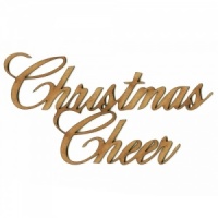 Christmas Cheer - Wood Words in Ancestry Font