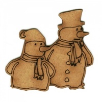 Snowman Pals - MDF Wood Shape