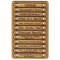 Word Elements - Steampunk & Vintage